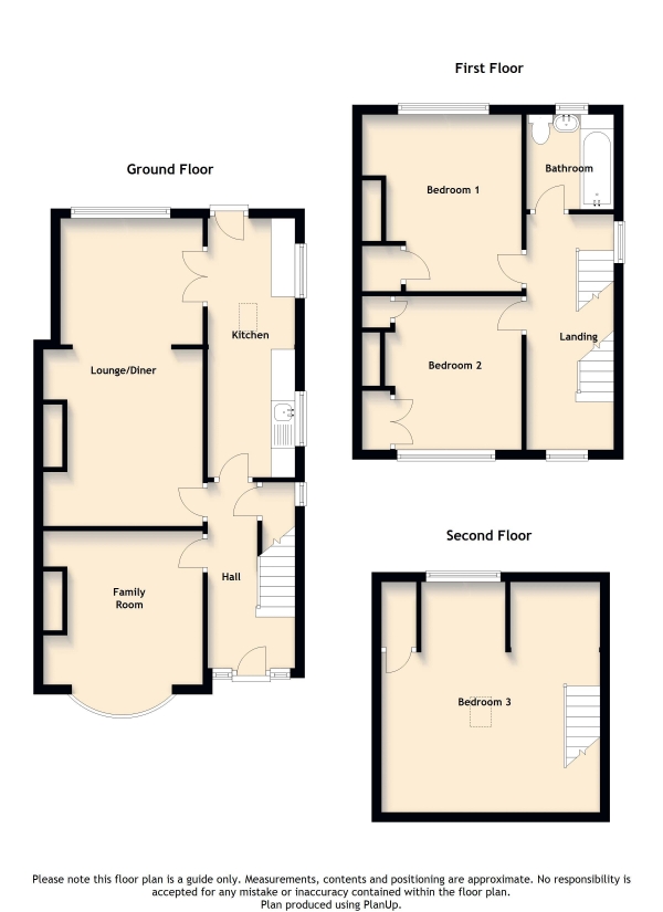 Floor Plan Image for 2 Bedroom Semi-Detached House to Rent in Padgbury Lane, Congleton