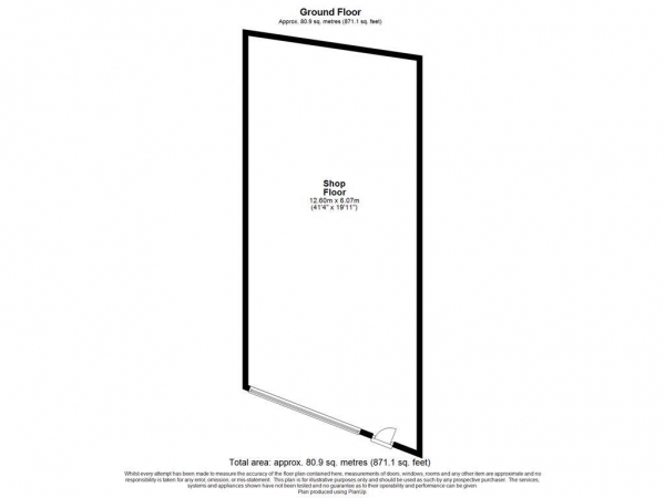 Floor Plan Image for Commercial Property to Rent in Unit 2, 4 and 6 New Bedford Road, Luton