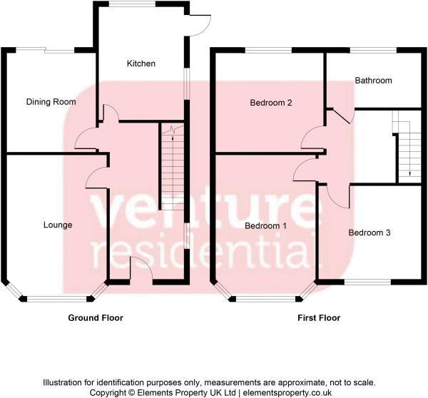 Floor Plan Image for 3 Bedroom Semi-Detached House for Sale in Limbury Road, Luton