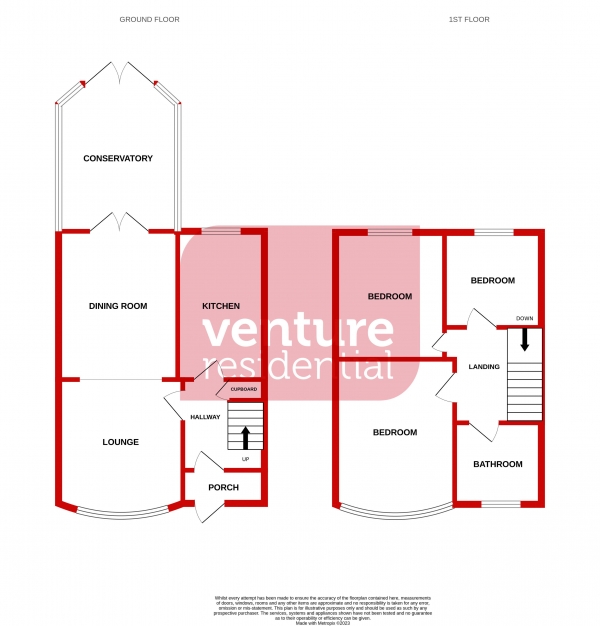 Floor Plan Image for 3 Bedroom Terraced House for Sale in Anstee Road