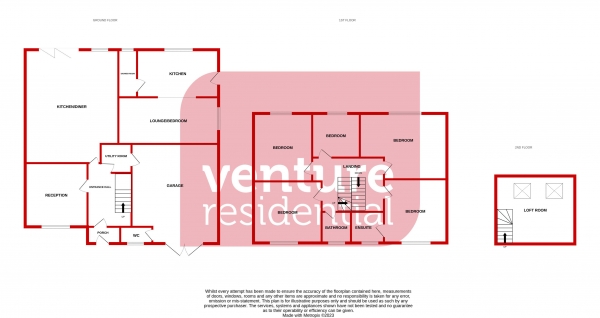 Floor Plan Image for 5 Bedroom Semi-Detached House for Sale in Cutenhoe Road, Luton