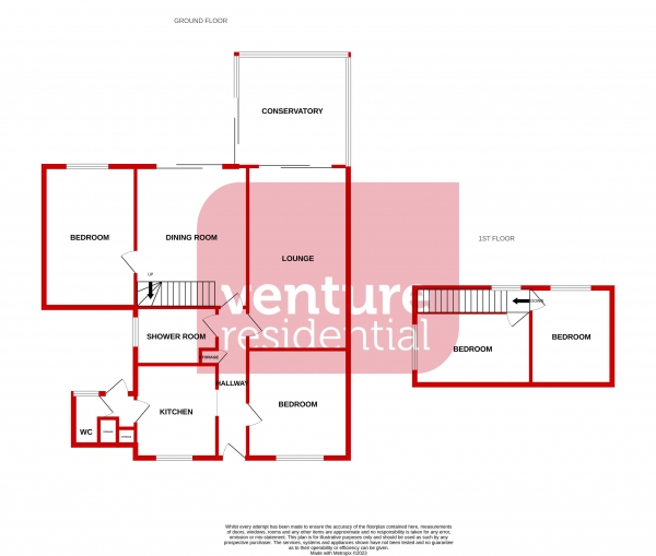 Floor Plan Image for 4 Bedroom Bungalow for Sale in Linden Road, Luton