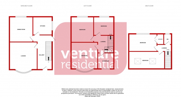 Floor Plan Image for 5 Bedroom Semi-Detached House for Sale in Selbourne Road, Luton
