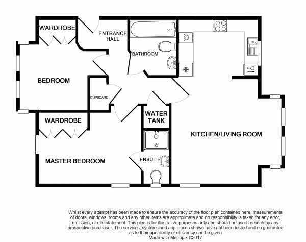 Floor Plan Image for 2 Bedroom Apartment for Sale in 5 Upper Park Road, Bromley