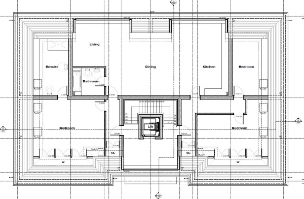Floor Plan Image for 3 Bedroom Apartment to Rent in Stunning brand new PENTHOUSE apartment - Ready to move in