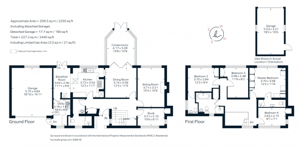 Floor Plan Image for 4 Bedroom Detached House for Sale in Tower Road, Hindhead