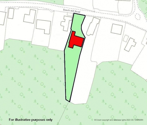 Floor Plan Image for 3 Bedroom Detached Bungalow for Sale in Beech Hill Road, Headley