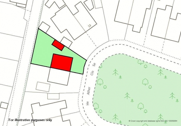 Floor Plan Image for 2 Bedroom Semi-Detached Bungalow for Sale in Heather Close, Whitehill