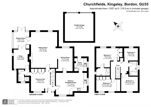 Floor Plan Image for 4 Bedroom Detached House for Sale in Kingsley Village