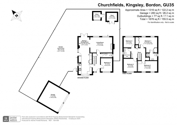 Floor Plan Image for 4 Bedroom Detached House for Sale in Kingsley village