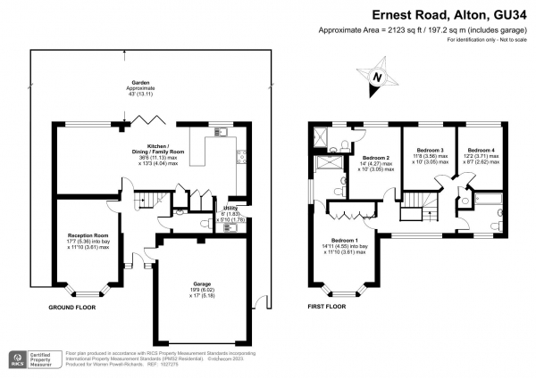 Floor Plan Image for 4 Bedroom Detached House for Sale in Ernest Road, Alton, Hampshire