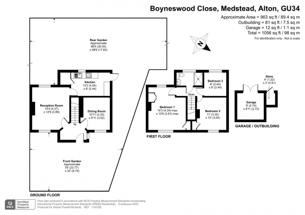 Floor Plan Image for Land for Sale in Medstead