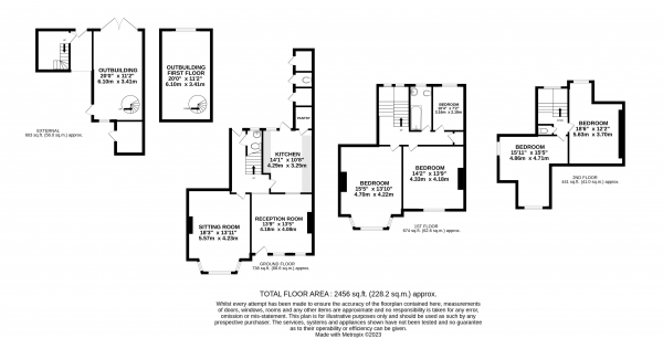 Floor Plan Image for 5 Bedroom Property for Sale in Cargate Avenue, Aldershot