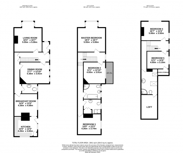 Floor Plan Image for 5 Bedroom Property for Sale in Cargate Avenue, Aldershot