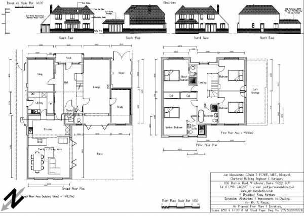 Floor Plan Image for 3 Bedroom Detached House for Sale in Broomleaf Road, Farnham