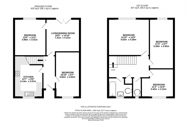 Floor Plan Image for 5 Bedroom Property for Sale in Waynflete Lane, Farnham