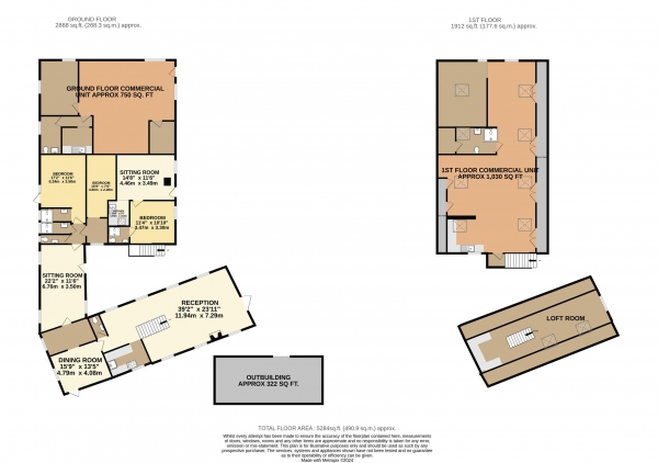 Floor Plan Image for 3 Bedroom Detached House for Sale in Fernhurst Road, Milland