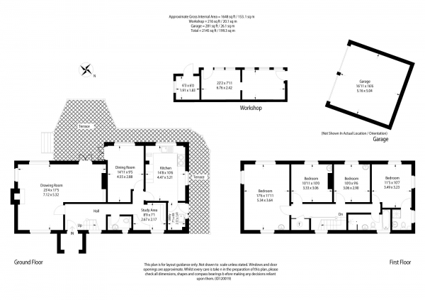 Floor Plan Image for 4 Bedroom Detached House for Sale in Chase Lane, Haslemere