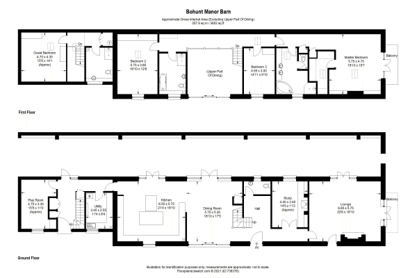 Floor Plan Image for 5 Bedroom Barn Conversion for Sale in Portsmouth Road, Liphook