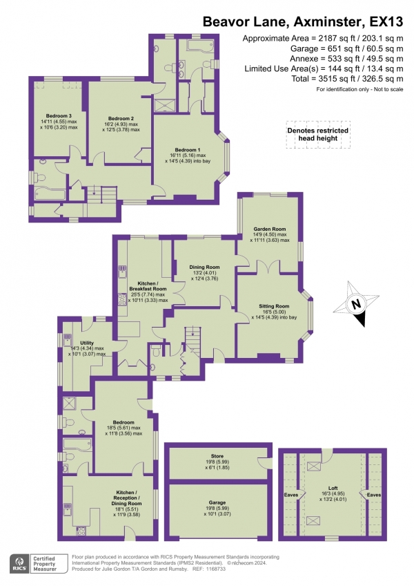 Floor Plan Image for 4 Bedroom Detached House for Sale in Beavor Lane, Axminster, Devon