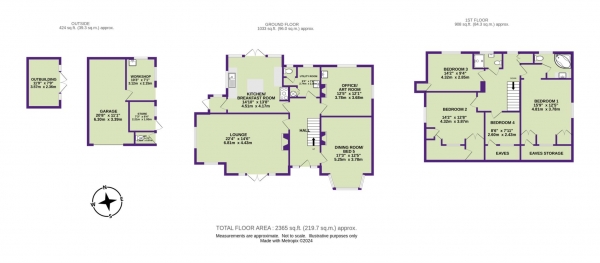 Floor Plan Image for 5 Bedroom Detached House for Sale in Charmouth Road, Raymonds Hill, Axminster