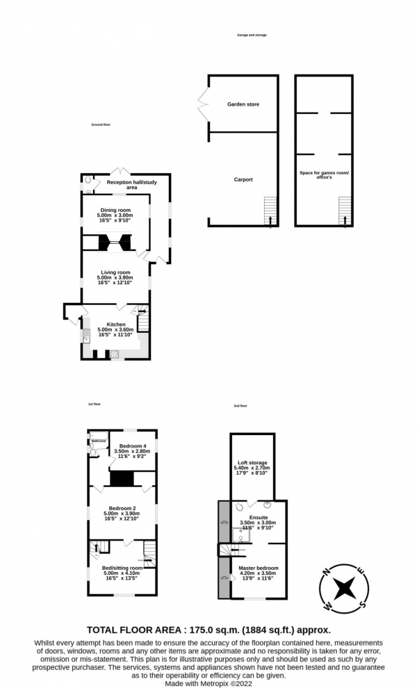 Floor Plan Image for 4 Bedroom Cottage for Sale in Shepherds Cottage, Brightwell Upperton