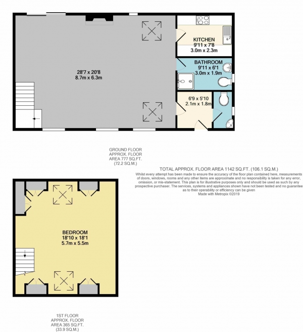 Floor Plan Image for 1 Bedroom Land for Sale in Acacia Grove, New Malden