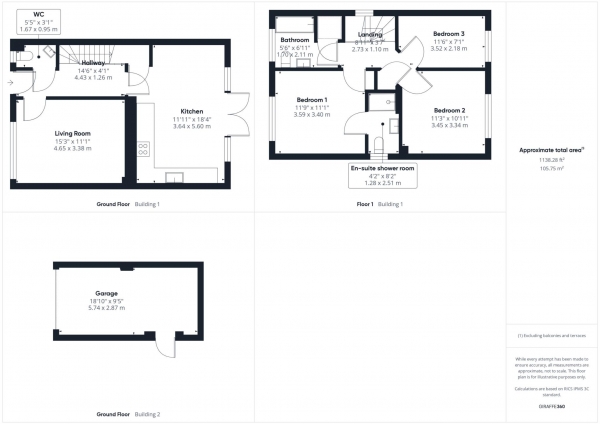 Floor Plan Image for 3 Bedroom Detached House for Sale in Medlar Street, Weston Turville