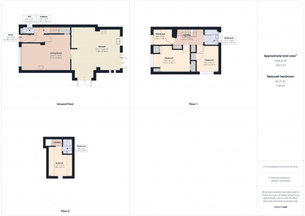 Floor Plan Image for 4 Bedroom Cottage for Sale in Wootton Lane, Dinton