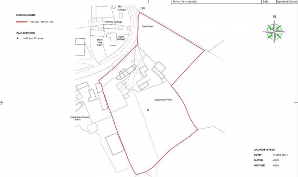 Floor Plan Image for 3 Bedroom Detached House for Sale in Cullumbell Lane, Uppertown, Ashover, Chesterfield, S45 0JF