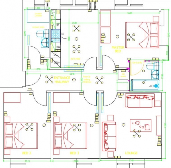 Floor Plan Image for 3 Bedroom Apartment for Sale in Shore St, Gourock