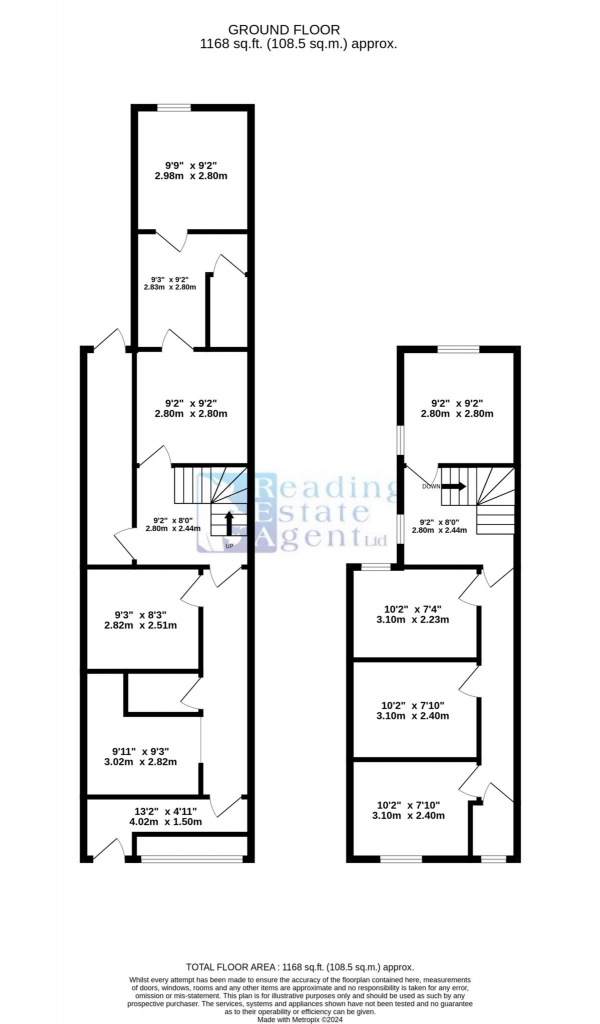 Floor Plan Image for Retail - High Street for Sale in Oxford Road, Reading