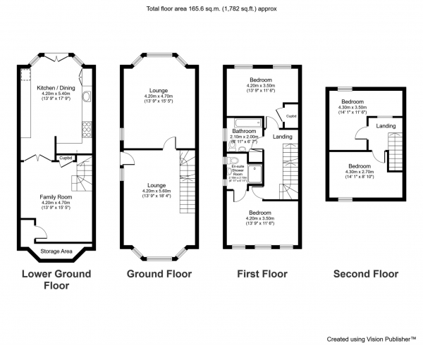 Floor Plan Image for 4 Bedroom Semi-Detached House for Sale in Glebelands Road, Manchester