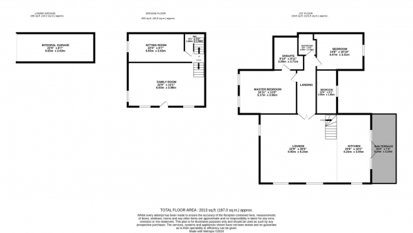 Floor Plan Image for 3 Bedroom Cottage for Sale in The Rhyddings, Birtle, Bury