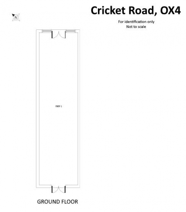 Floor Plan Image for Commercial Property to Rent in Cricket Road, Cowley