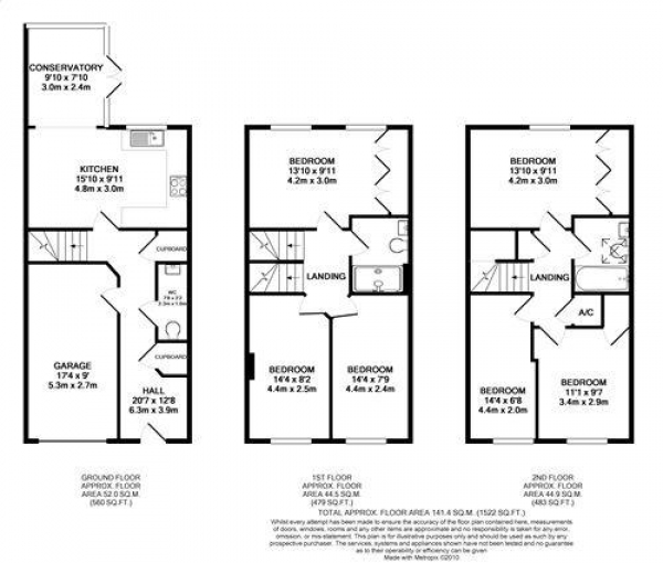 Floor Plan Image for 6 Bedroom Property to Rent in St. Mary`s Road, East Oxford **Student Property 2025**