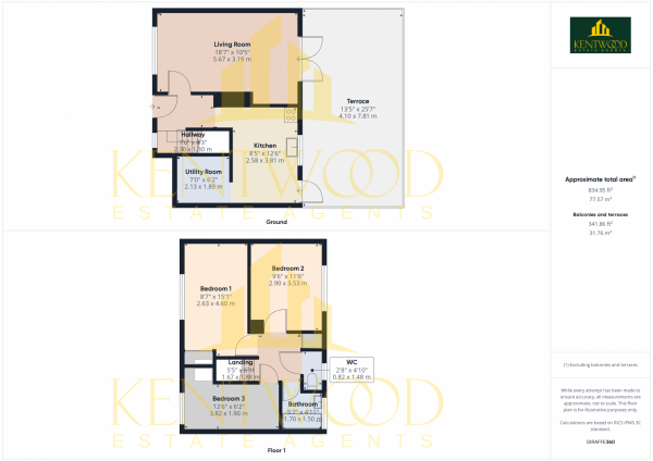 Floor Plan Image for 3 Bedroom Terraced House for Sale in Slough, SL2