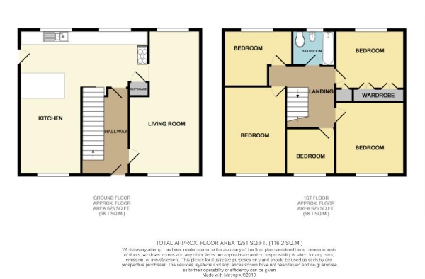 Floor Plan Image for 5 Bedroom Semi-Detached House for Sale in Barn Close, Frome