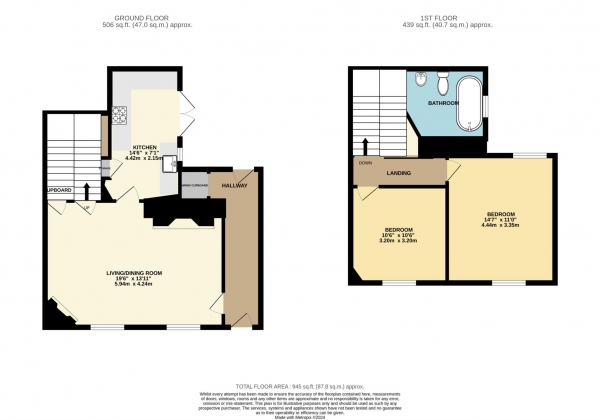 Floor Plan Image for 2 Bedroom Cottage for Sale in Bath Street, Frome