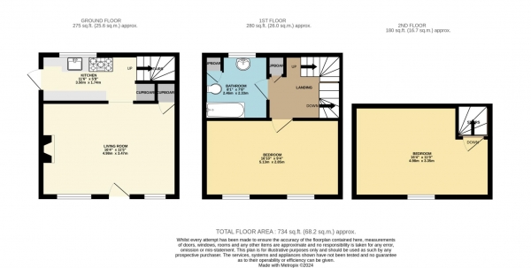 Floor Plan Image for 2 Bedroom Cottage for Sale in Plumbers Barton, Frome