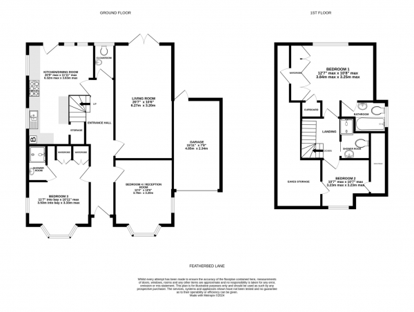 Floor Plan Image for 4 Bedroom Detached House for Sale in Featherbed Lane, Exmouth