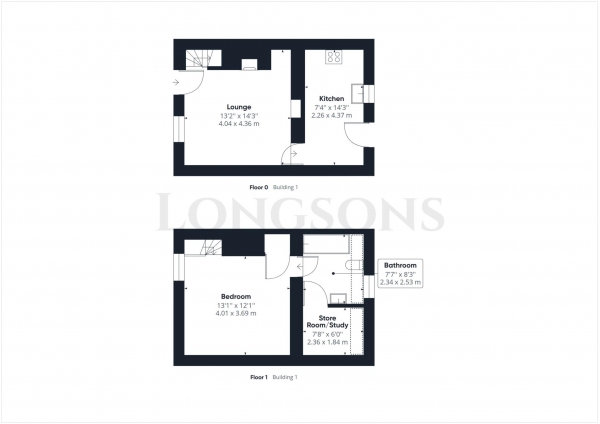 Floor Plan Image for 1 Bedroom Terraced House to Rent in Lynn Road, Swaffham