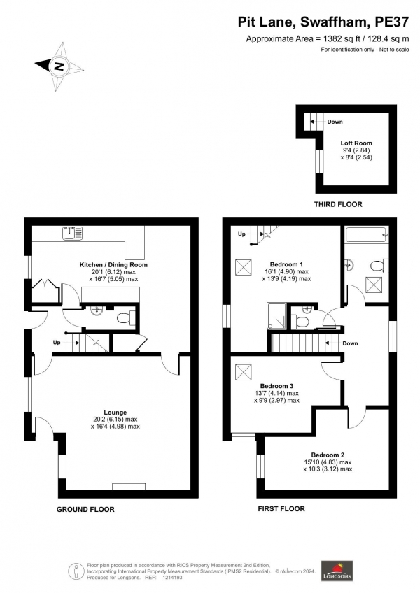 Floor Plan Image for 3 Bedroom Barn Conversion for Sale in Pit Lane, Swaffham