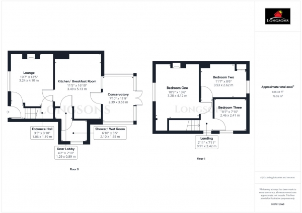 Floor Plan Image for 3 Bedroom Semi-Detached House for Sale in Hale Road, Necton