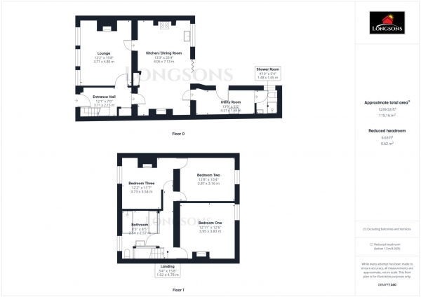 Floor Plan Image for 3 Bedroom Link Detached House for Sale in Bailey Street, Castle Acre