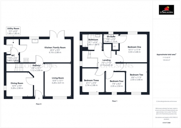 Floor Plan Image for 4 Bedroom Detached House for Sale in Lancaster Road, Swaffham