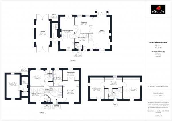 Floor Plan Image for 4 Bedroom Detached House to Rent in Beyton Road, Bury St Edmunds