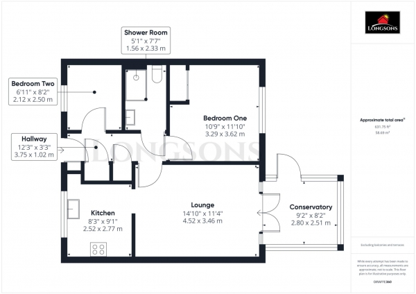 Floor Plan Image for 2 Bedroom Semi-Detached Bungalow for Sale in Mary Shanks Close, Watton