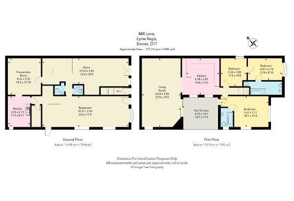 Floor Plan Image for Restaurant for Sale in Mill Lane, Lyme Regis