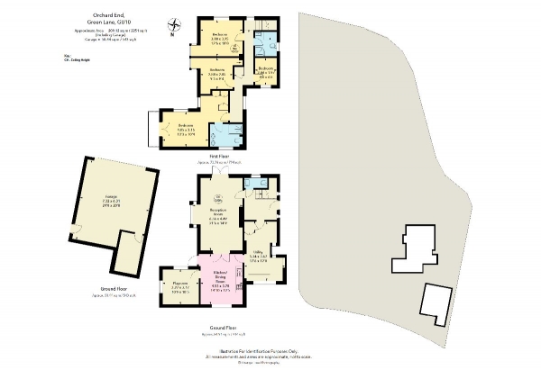 Floor Plan Image for 4 Bedroom Detached House to Rent in Green Lane, Churt, Farnham, Surrey